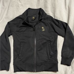 OVO Black Kids Hoodie with Gold Logo
